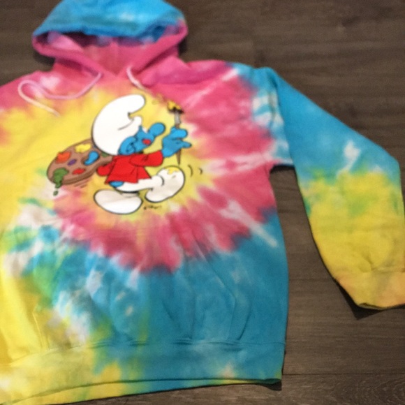 Smurf hoodie Sz S - Picture 3 of 7